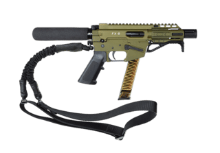 Freedom Ordnance FX9P4T 9mm Luger Semi-Auto Pistol - Olive Drab Green - 4.0" - Sling